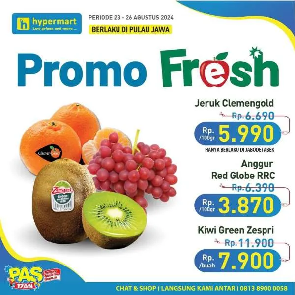 Promo JSM Hypermart Hyper Diskon Weekend Periode 23-26 Agustus 2024