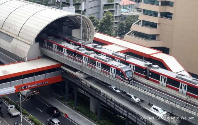 The Number of Jabodebek LRT Users Increases Every Month During January-April 2024