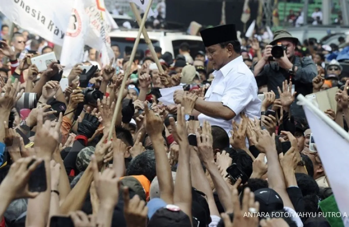 Ribuan relawan Prabowo di Jatim disebar ke pasar