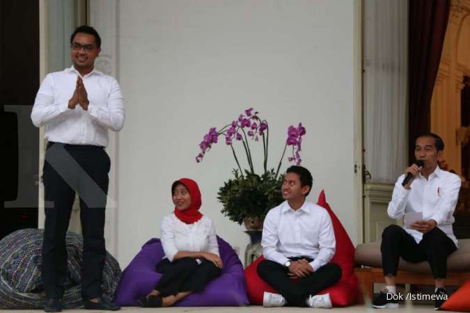 Dua staf khusus milenial mundur, ini tangggapan presiden Joko Widodo