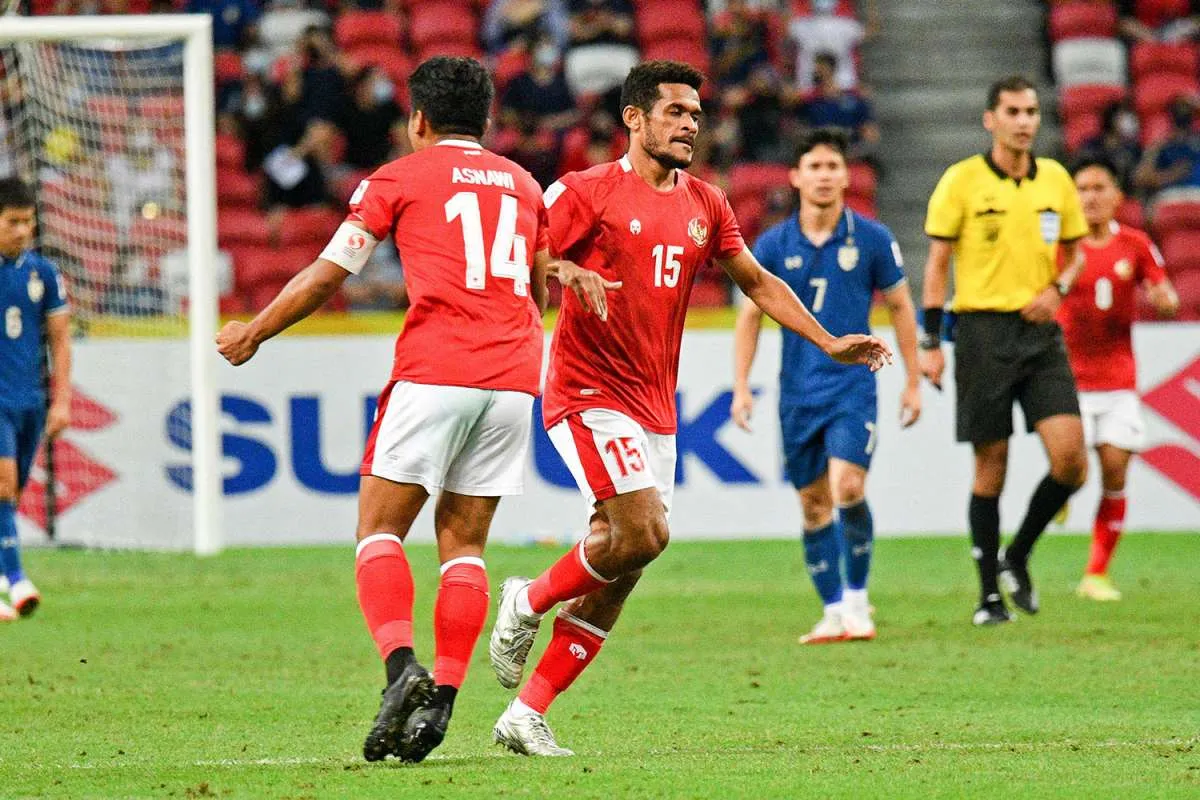 Ricky Kambuaya Cetak Gol Menit ke-8, Indonesia Vs Thailand 1-0