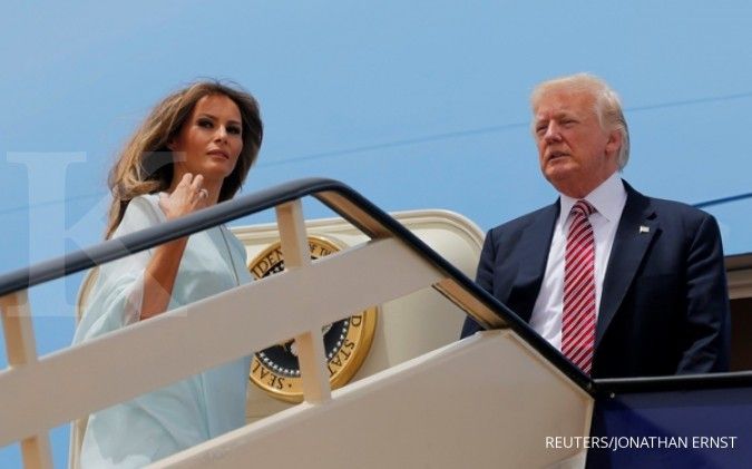 Melania Trump dan putranya pindah ke Gedung Putih