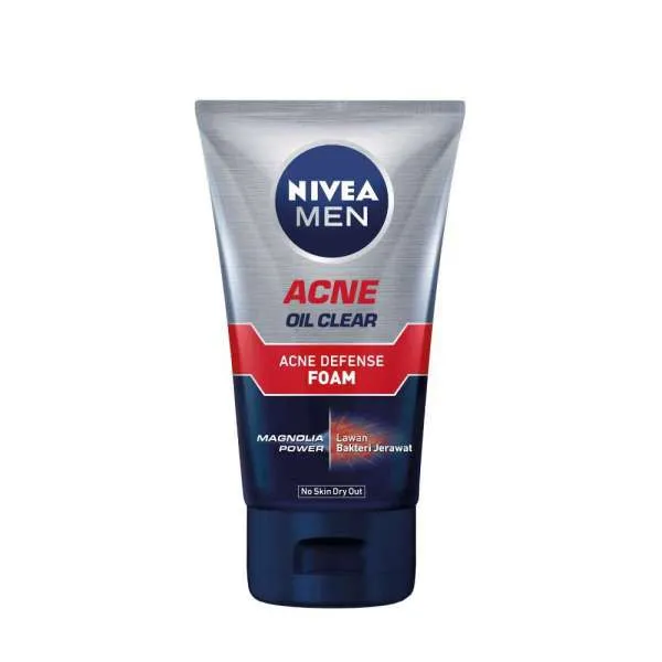  NIVEA MEN Acne Oil Clear Acne Defense Foam