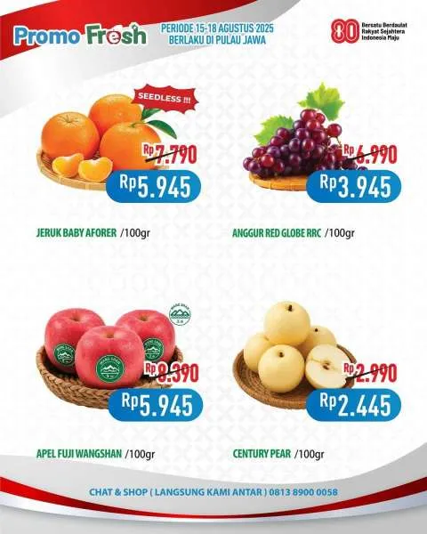 Promo JSM Hypermart Weekend Periode 15-18 Agustus 2025