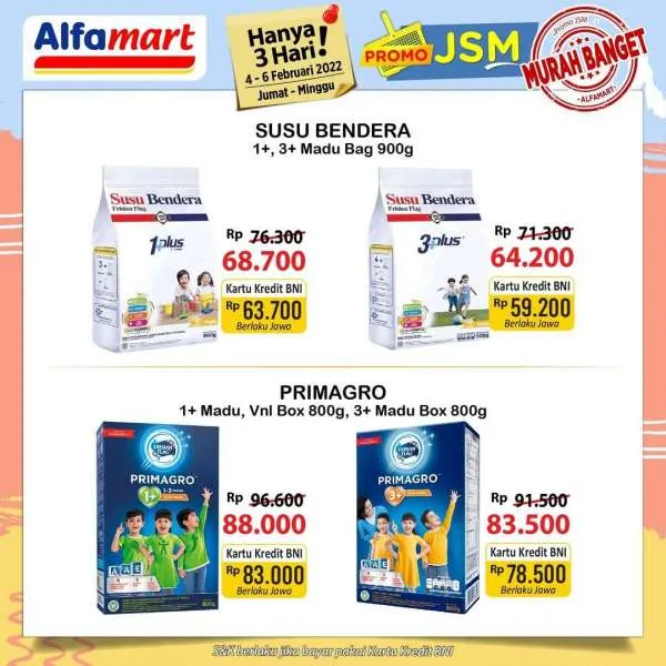 Promo JSM Alfamart Periode 4-6 Februari 2022