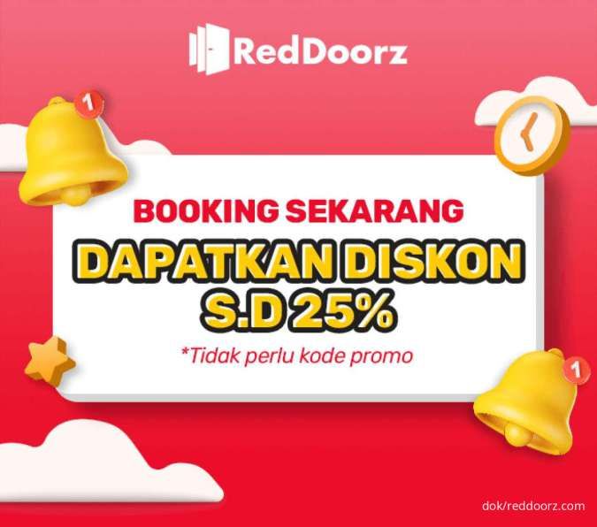 Dapatkan Diskon Hingga 25% Tanpa Kode Promo dari RedDoorz, Pesan Sekarang!