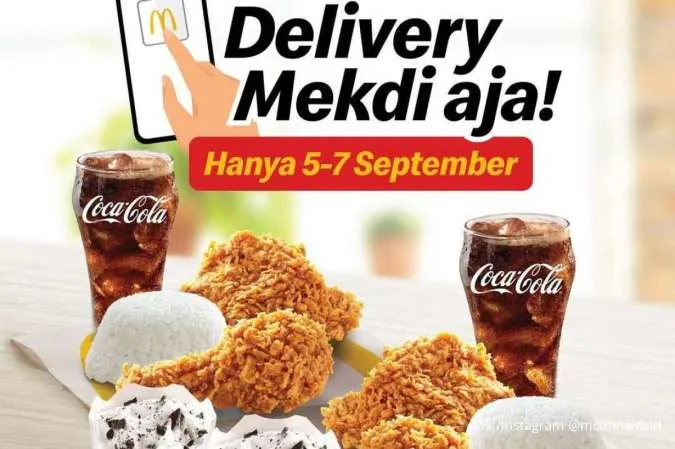 Hari Terakhir Promo McD Delivery, Paket 2 PaNas + 2 McFlurry Cuma Rp 63.000-an