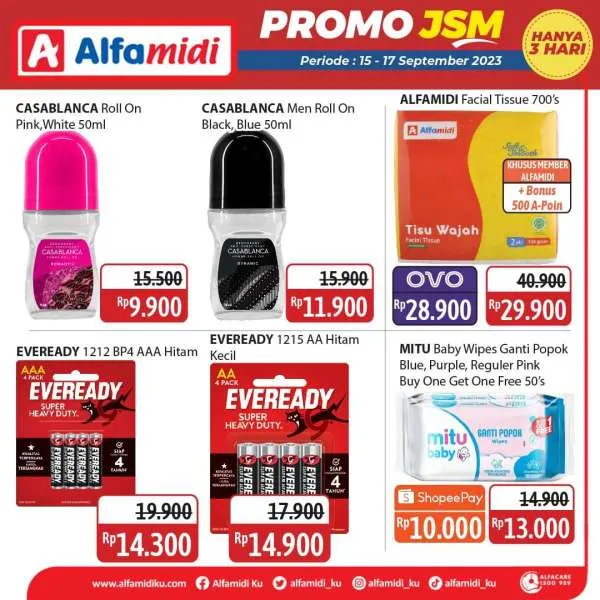 Promo JSM Alfamidi Periode 15-17 September 2023