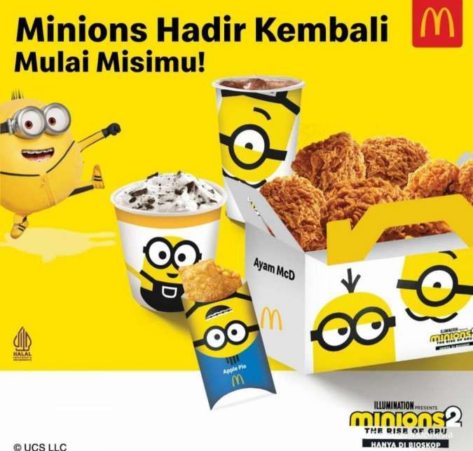 Beli McDonald's Pakai Gopay Bisa Dapat Cashback 50%