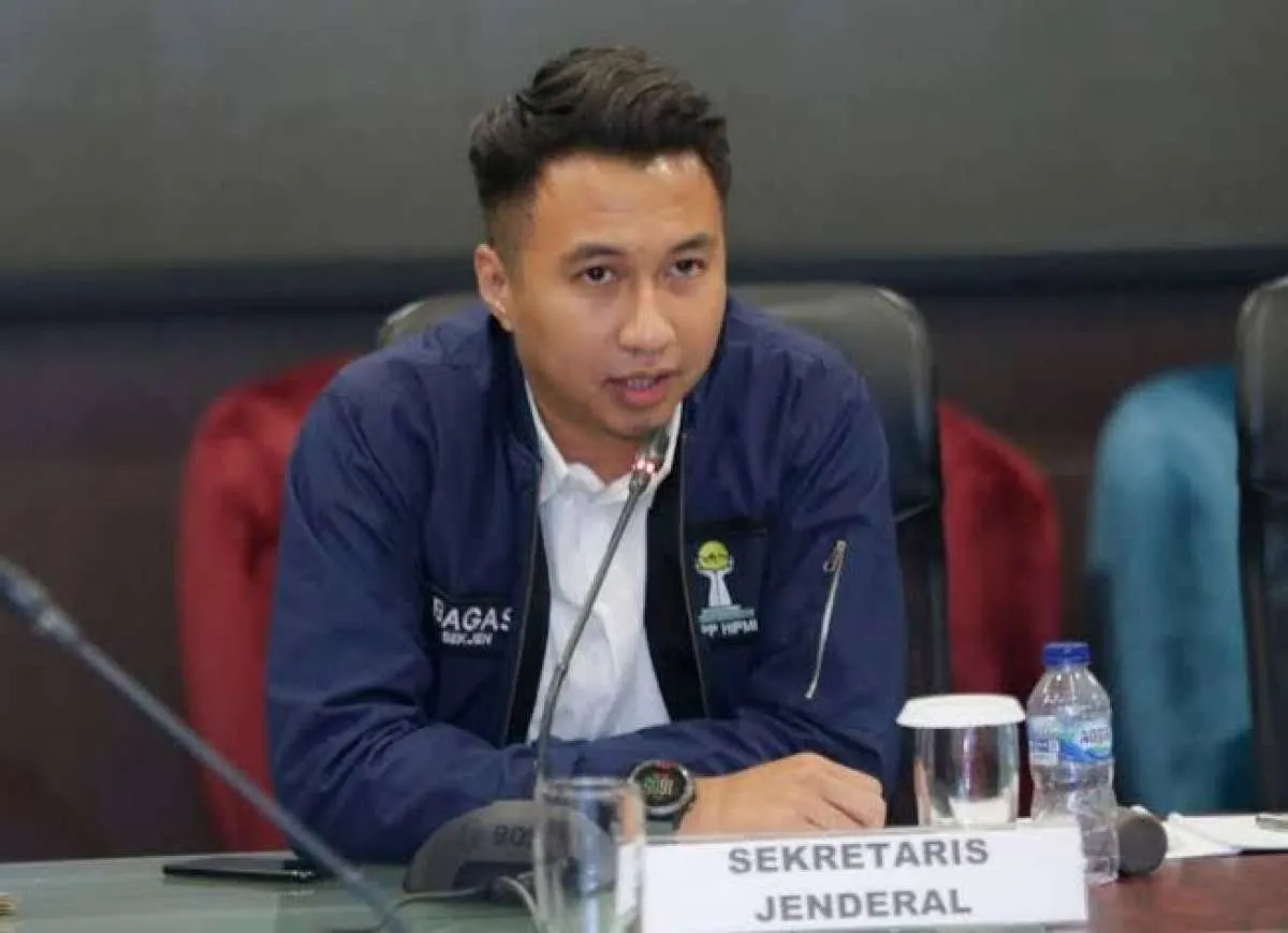 Sekjen HIPMI Bagas Adhadirgha Resmi Mendaftar Calon Ketum 