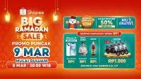 Mau Beli Tiket Mudik Murah? Yuk Gunakan Promo Shopee Big Ramadan Sale 9 Maret 2026