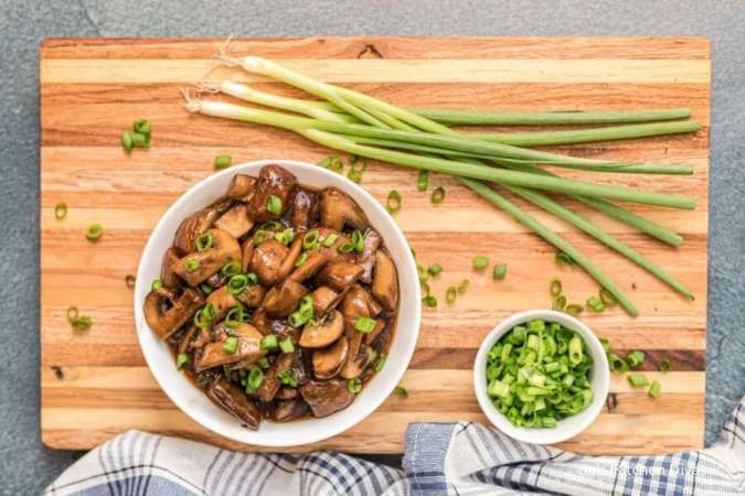 Resep Jamur Kancing Saus Teriyaki, Menu Masakan Sederhana yang Mudah Dibuat