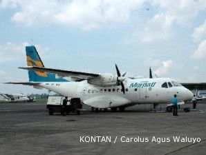 Merpati telah memesan 15 unit pesawat sejenis yang jatuh di Papua