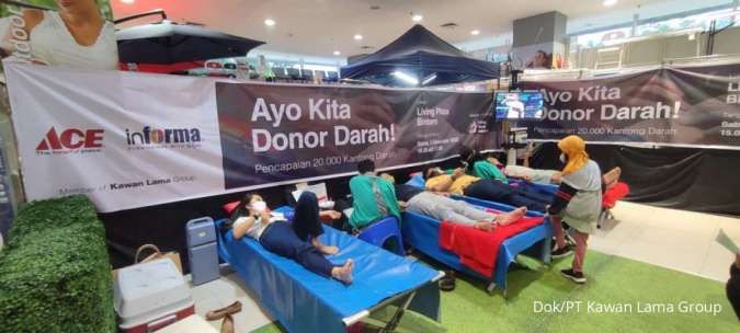 Kawan Lama Group Selenggarakan Donor Darah Nasional Serentak di 27 Kota