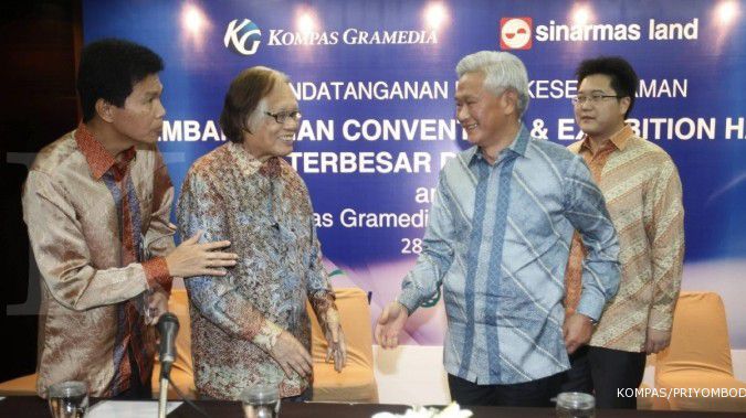 JK, Jokowi, & Aher bicara 50 tahun Kompas Gramedia