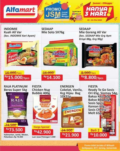 Promo JSM Alfamart 2-4 Mei 2025