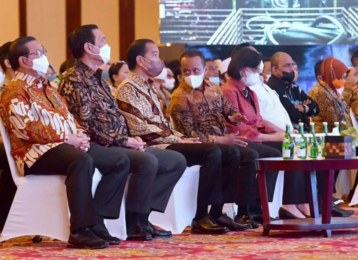 Di Depan Jokowi, Bahlil Janji Target Investasi Rp 1.200 Triliun akan Tercapai di 2022