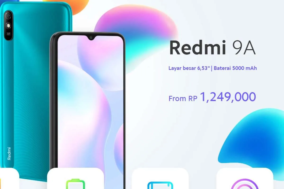 Harga HP Redmi 9A Semakin Murah, Ini Daftar Lengkap dan Spesifikasinya