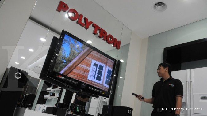 Polytron upayakan penjualan TV tidak terperosok lebih dalam di tahun ini