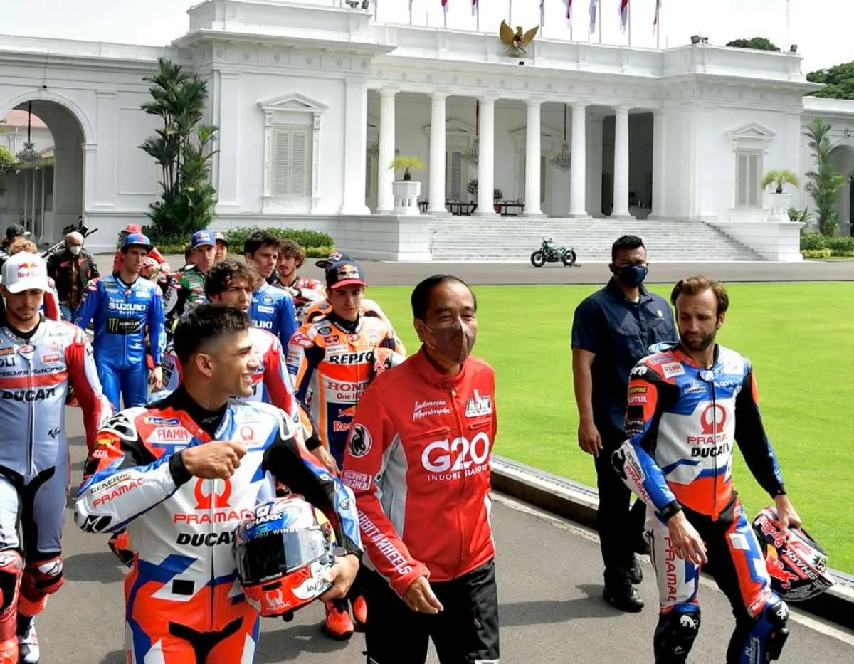 Presiden Jokowi Akan Serahkan Trofi MotoGP di Sirkuit Mandalika