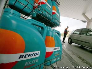 Tahun 2008, Oli Repsol Merugi 15%