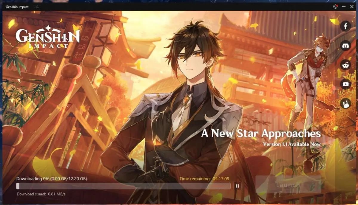 Cukup menguras kuota, ini ukuran file Genshin Impact update versi 1.1 PC dan Android