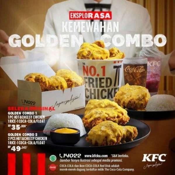 Promo KFC Golden Combo di Bulan Januari 2022