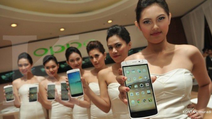 Pabrik Oppo rakit 30.000 unit ponsel per bulan