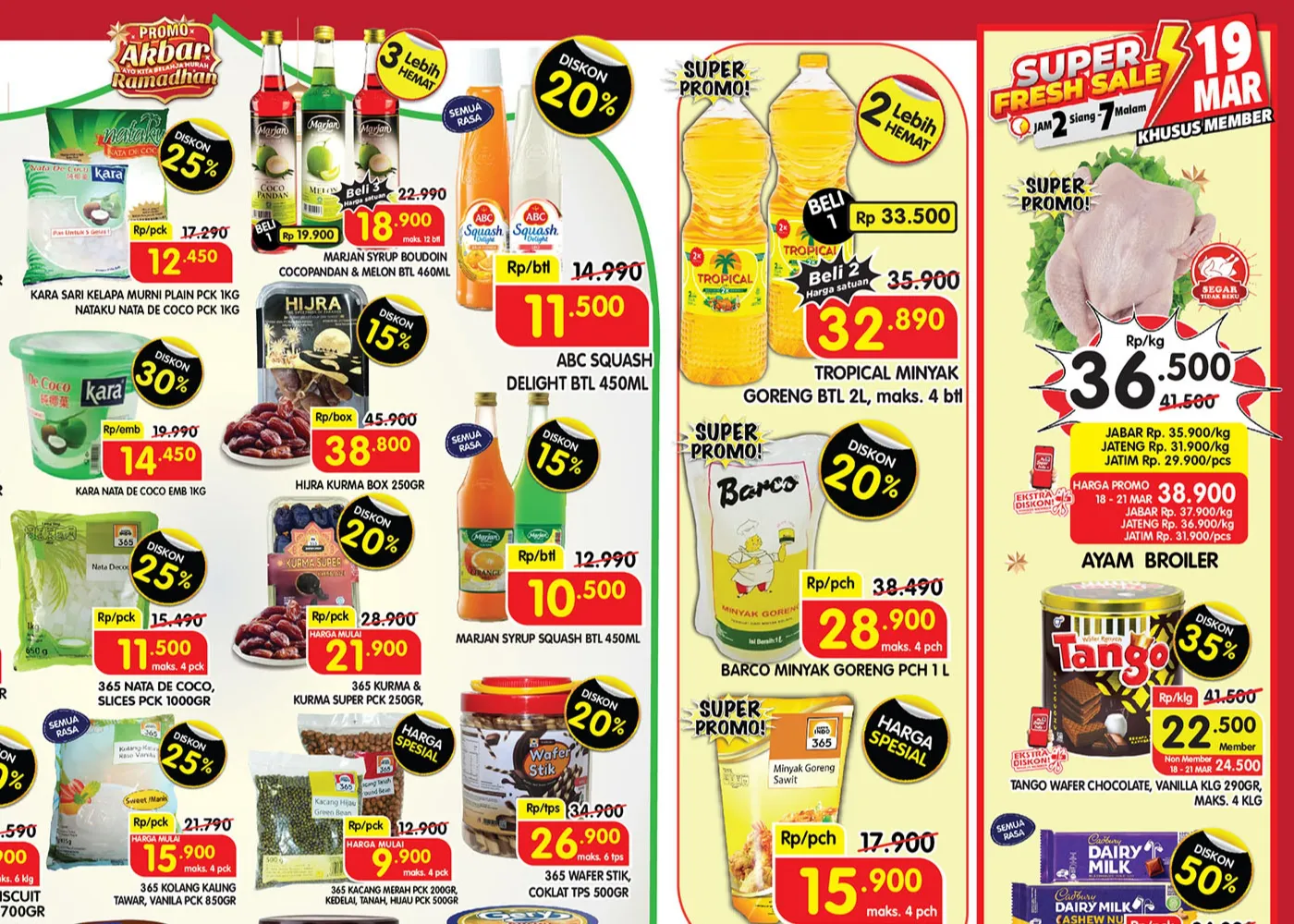 Promo Superindo Weekday Periode 18-21 Maret 2024