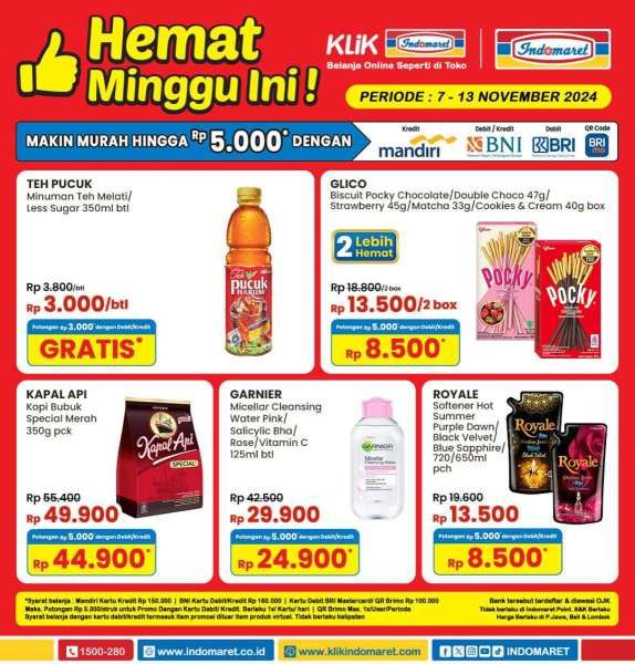 Promo Indomaret 7-13 November 2024 Hemat Minggu Ini