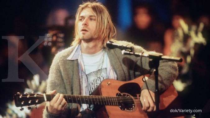 Gitar Kurt Cobain Nirvana laku US$ 6,01 juta dalam lelang Julien 