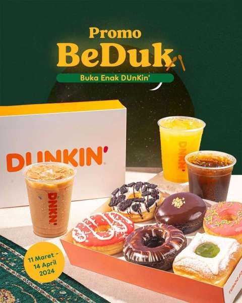 Promo Dunkin Beduk Ramadan 2024, Paket Buka Puasa Bersama