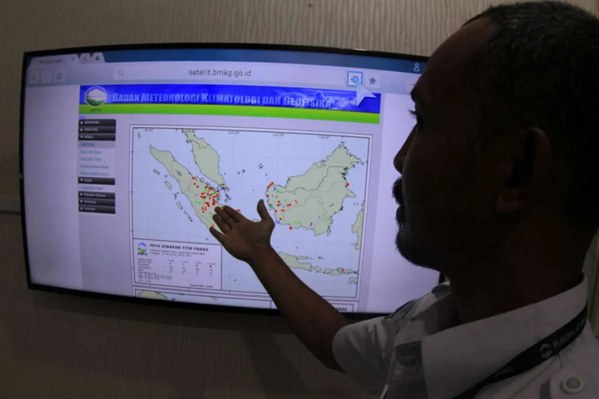 Dampak asap kebakaran lahan, 16 penerbangan di bandara Samarinda delay hingga 5 jam