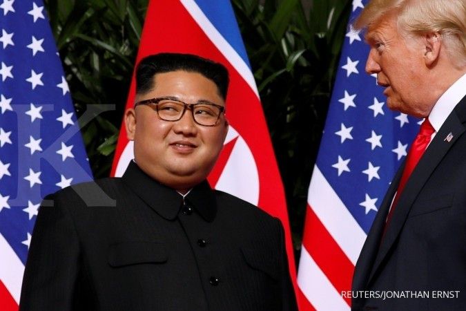 Donald Trump dan Kim Jong Un sepakat bertemu kembali bulan Februari nanti
