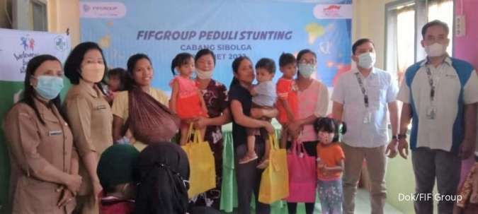 Sambut HUT ke-33, FIFGROUP Kembali Gelar Kegiatan Peduli Stunting di 4 Titik