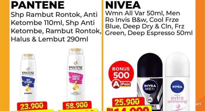 Promo Alfamart Paling Murah Sejagat 15 Agustus 2024, Sampo Pantene Diskon Rp 25.000