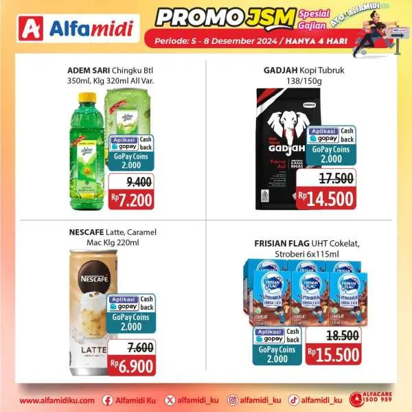 Promo JSM Alfamidi Hanya 4 Hari Periode 5-8 Desember 2024