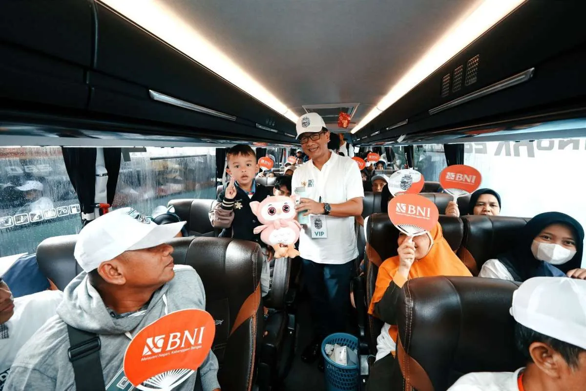BNI Berangkatkan 121 Bus Mudik Lebaran Gratis 