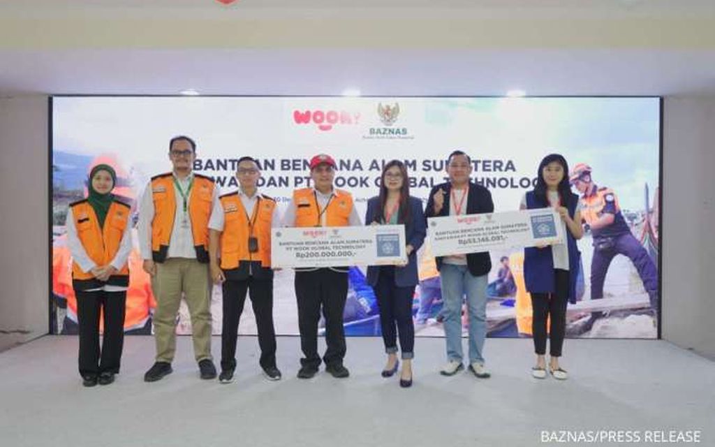  Wook Group Salurkan Donasi Ratusan Juta Melalui BAZNAS RI untuk Korban Banjir Sumatra 
