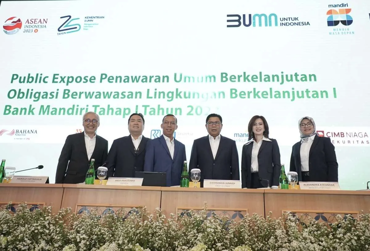 Bank Mandiri Terbitkan Green Bond Tahap I 2023, Incar Dana Rp 5 Triliun