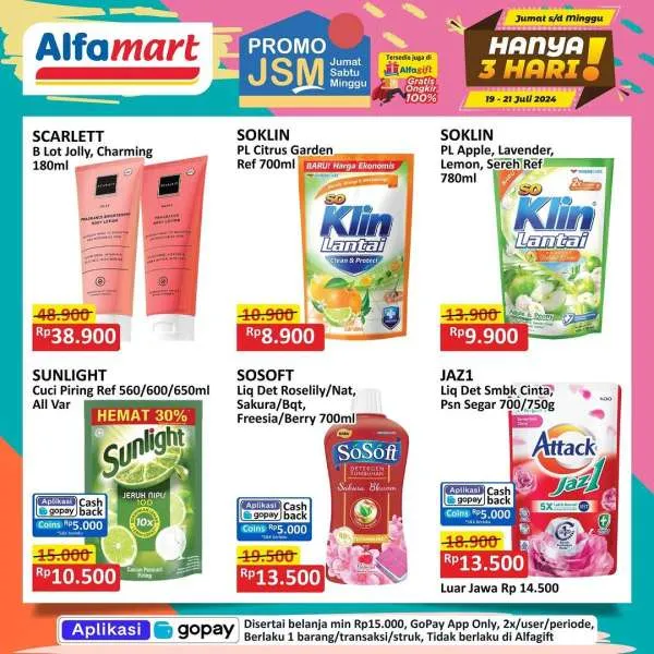 Promo JSM Alfamart Weekend 19-21 Juli 2024