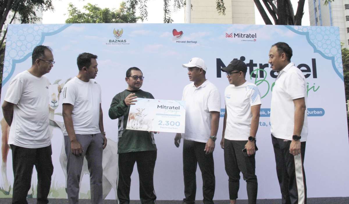 Mitratel Serahkan Donasi Sambut Hari Raya Idul Adha