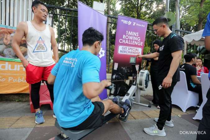 Mendorong Gaya Hidup Sehat Masyarakat, AIA dan BCA Gelar Vitality Active Day 2024