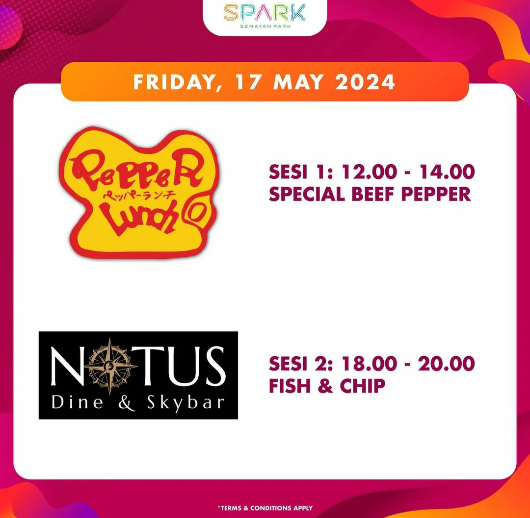 Promo Happy Hour Senayan Park