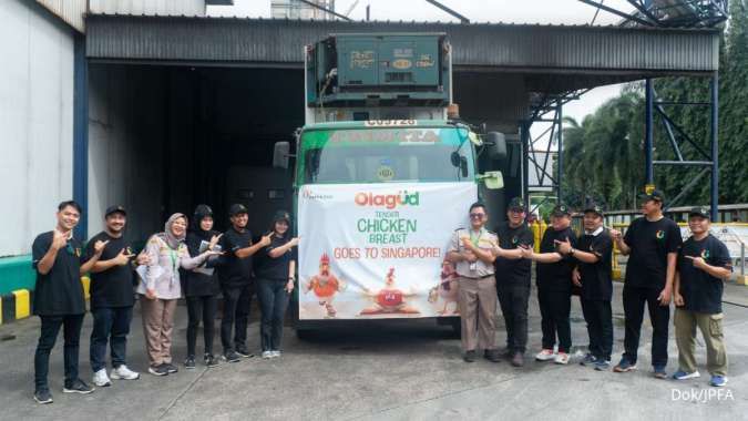 Japfa Comfeed (JPFA) Ekspor Perdana Fillet Dada Ayam Siap Makan ke Singapura