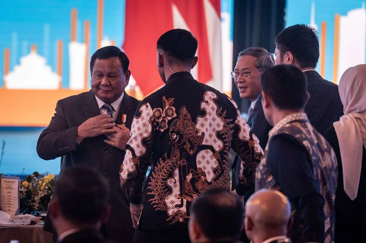 Prabowo & PM China Li Qiang Hadiri Indonesia-China Business Reception 2025