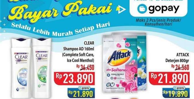 Promo Hypermart Sampai 20 Oktober 2022, Bayar Lebih Murah dengan Gopay