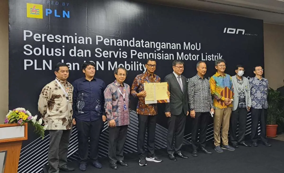 PLN dan ION Mobility Kerja Sama Bangun 100 unit Stasiun Pengisian Listrik Umum (SPLU)