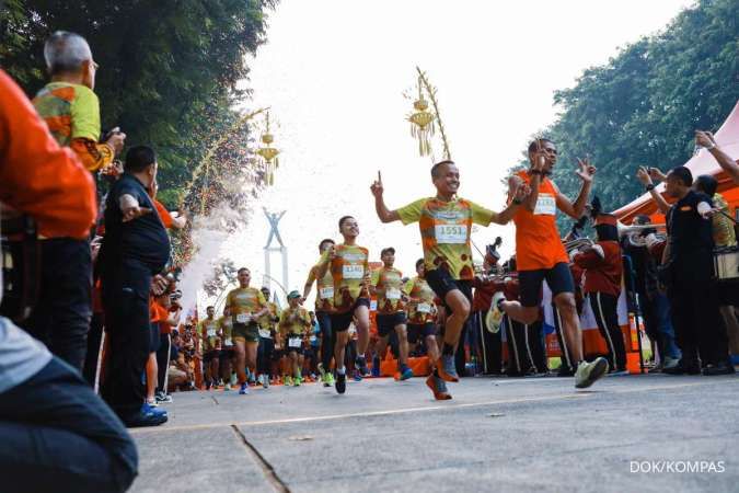 Sambut Semangat Borobudur Marathon 2023 lewat Bank Jateng Friendship Run