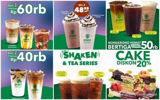Kumpulan Promo Point Coffee Periode November 2025, Bundling Hemat Mulai Rp 40K